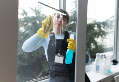 Nettoyage de vitres intérieures et extérieures à Esboz-Brest
